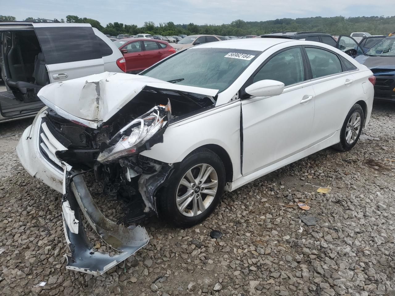 2014 Hyundai Sonata Gls vin: 5NPEB4AC5EH885239