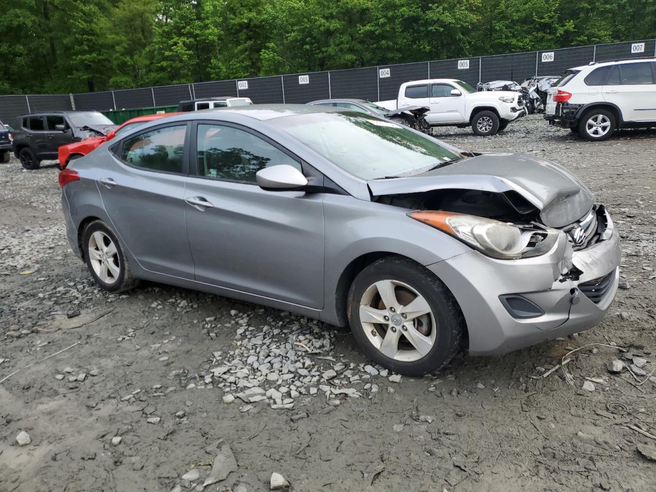 KMHDH4AE2DU717389 2013 Hyundai Elantra Gls