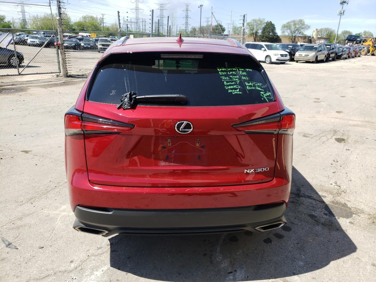 2018 Lexus Nx 300 Base vin: JTJBARBZ2J2177366