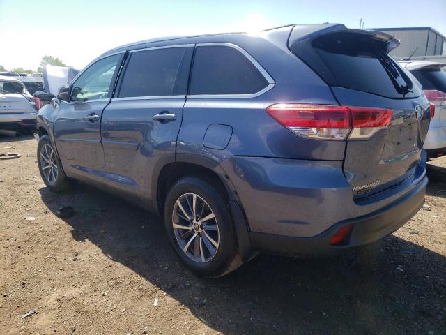 VIN 5TDJZRFH5KS965190 2019 Toyota Highlander, SE no.2