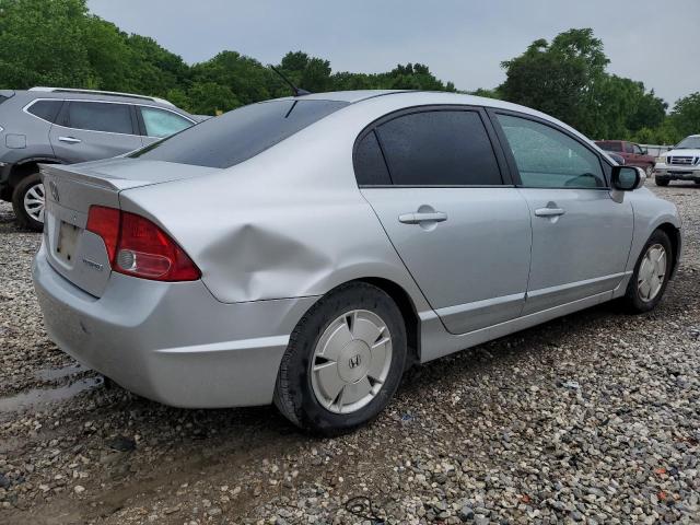 2006 Honda Civic Hybrid VIN: JHMFA36296S026870 Lot: 55182214