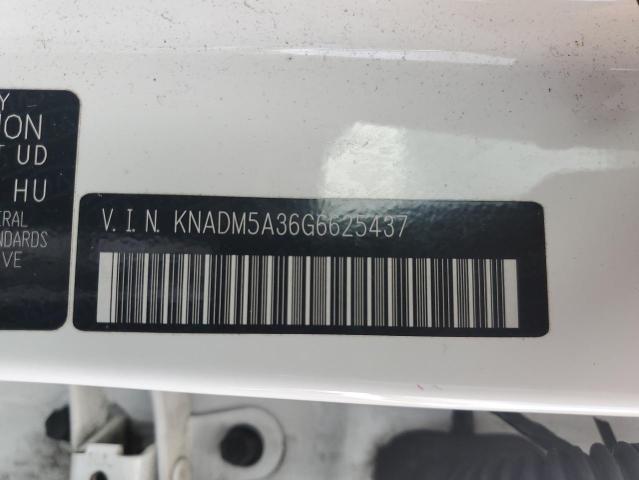 2016 Kia Rio Lx VIN: KNADM5A36G6625437 Lot: 56258944