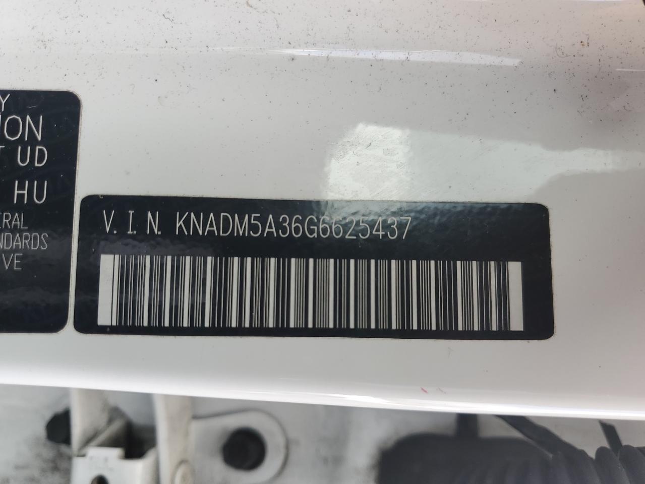 KNADM5A36G6625437 2016 Kia Rio Lx