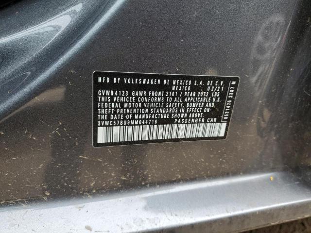 2021 Volkswagen Jetta S VIN: 3VWC57BU9MM044716 Lot: 56104584