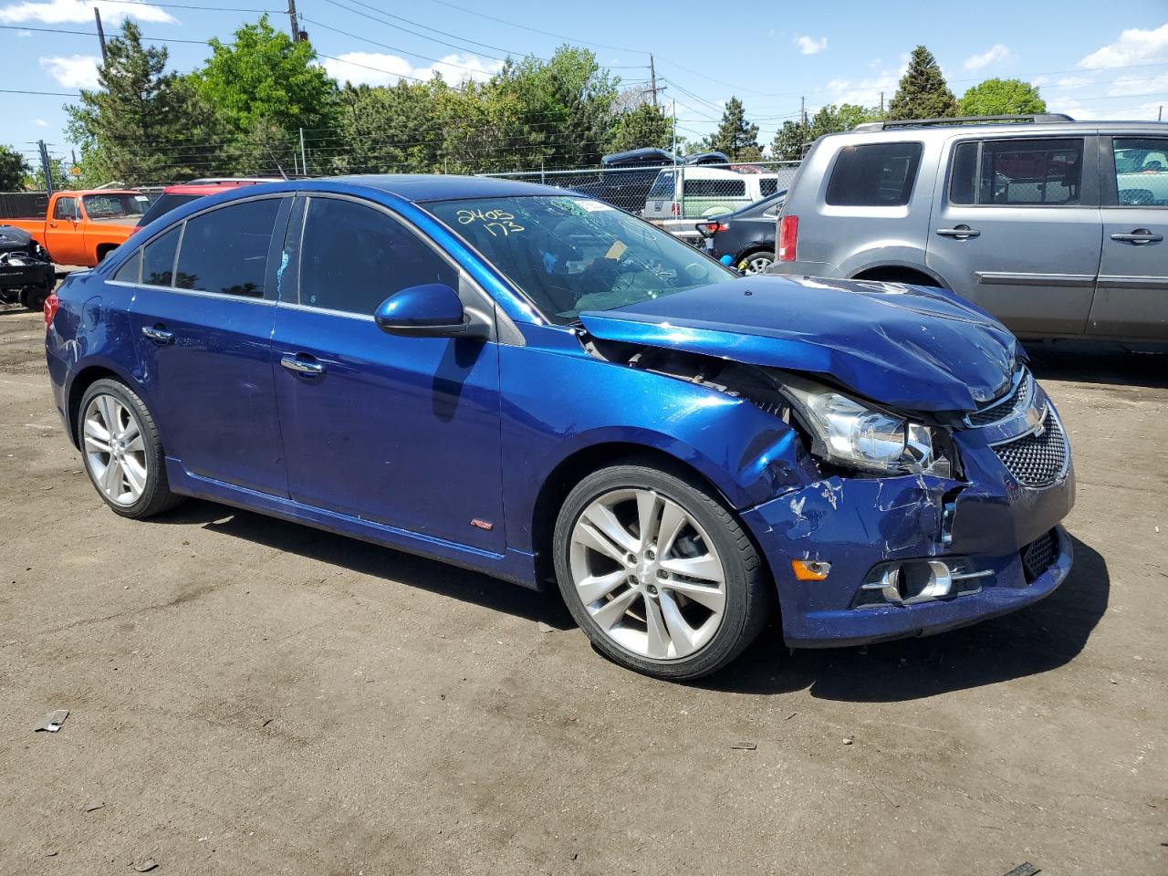 1G1PG5SB5D7192219 2013 Chevrolet Cruze Ltz