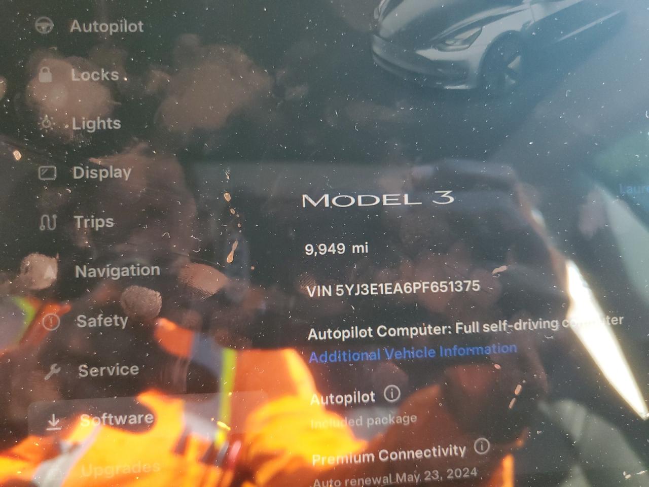 5YJ3E1EA6PF651375 2023 Tesla Model 3