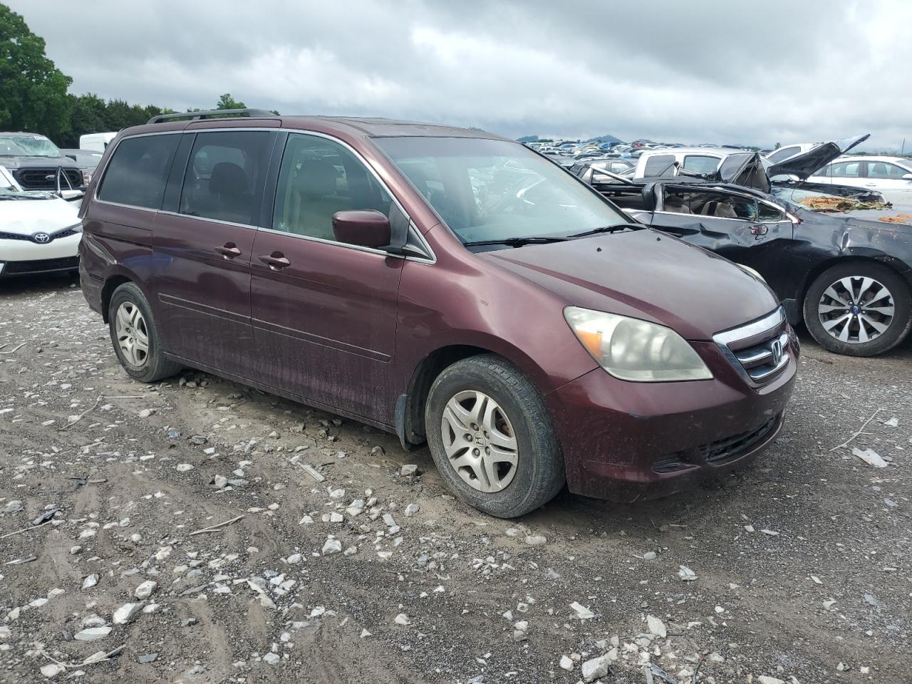 Lot #2581038421 2007 HONDA ODYSSEY EX