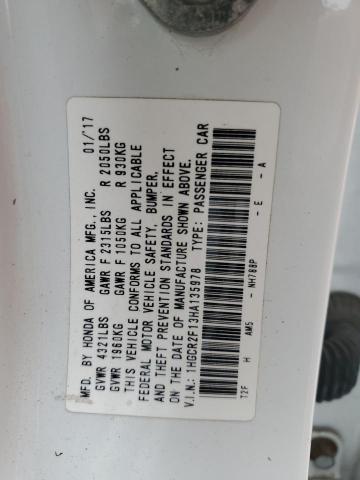 2017 HONDA ACCORD SPO - 1HGCR2F13HA135978