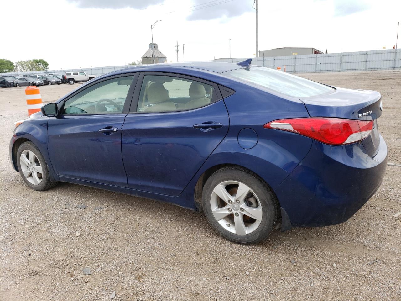 KMHDH4AE3DU501809 2013 Hyundai Elantra Gls