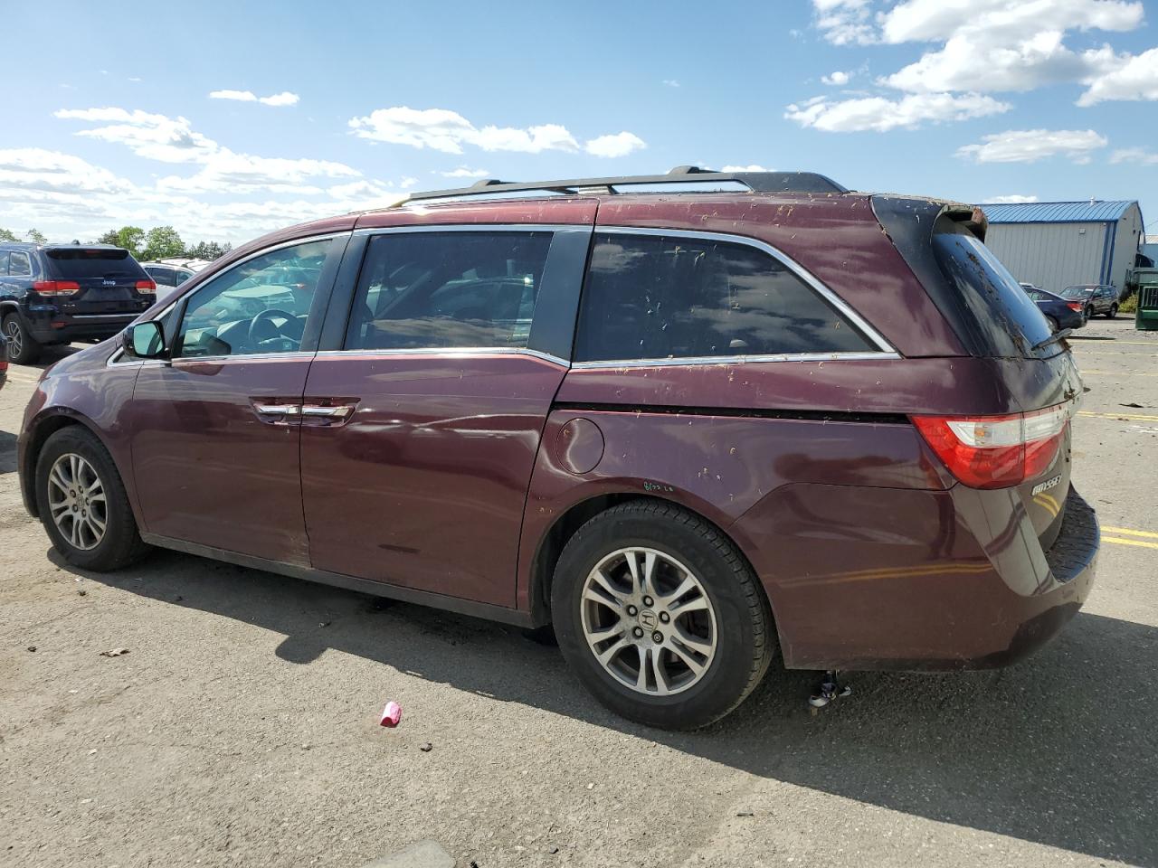 5FNRL5H6XCB138770 2012 Honda Odyssey Exl