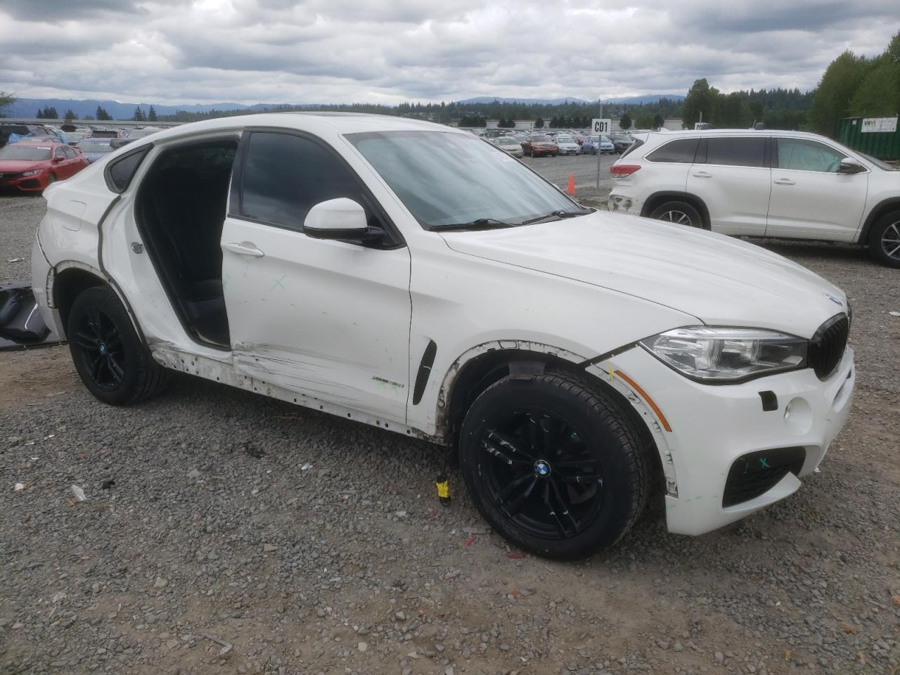 2016 BMW X6 xDrive35I vin: 5UXKU2C55G0N79186