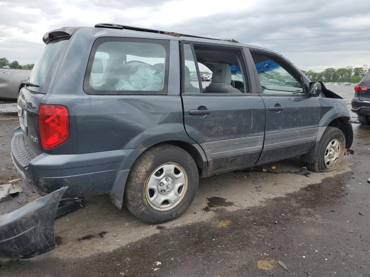 2HKYF18175H559740 2005 Honda Pilot Lx