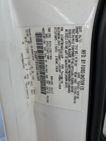 2011 Ford Crown Victoria Police Interceptor VIN: 2FABP7BVXBX166509 Lot: 54967554