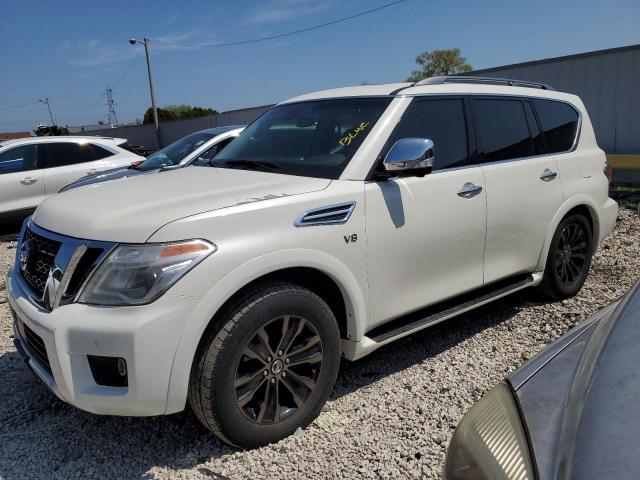 Lot #2558741870 2017 NISSAN ARMADA PLA salvage car