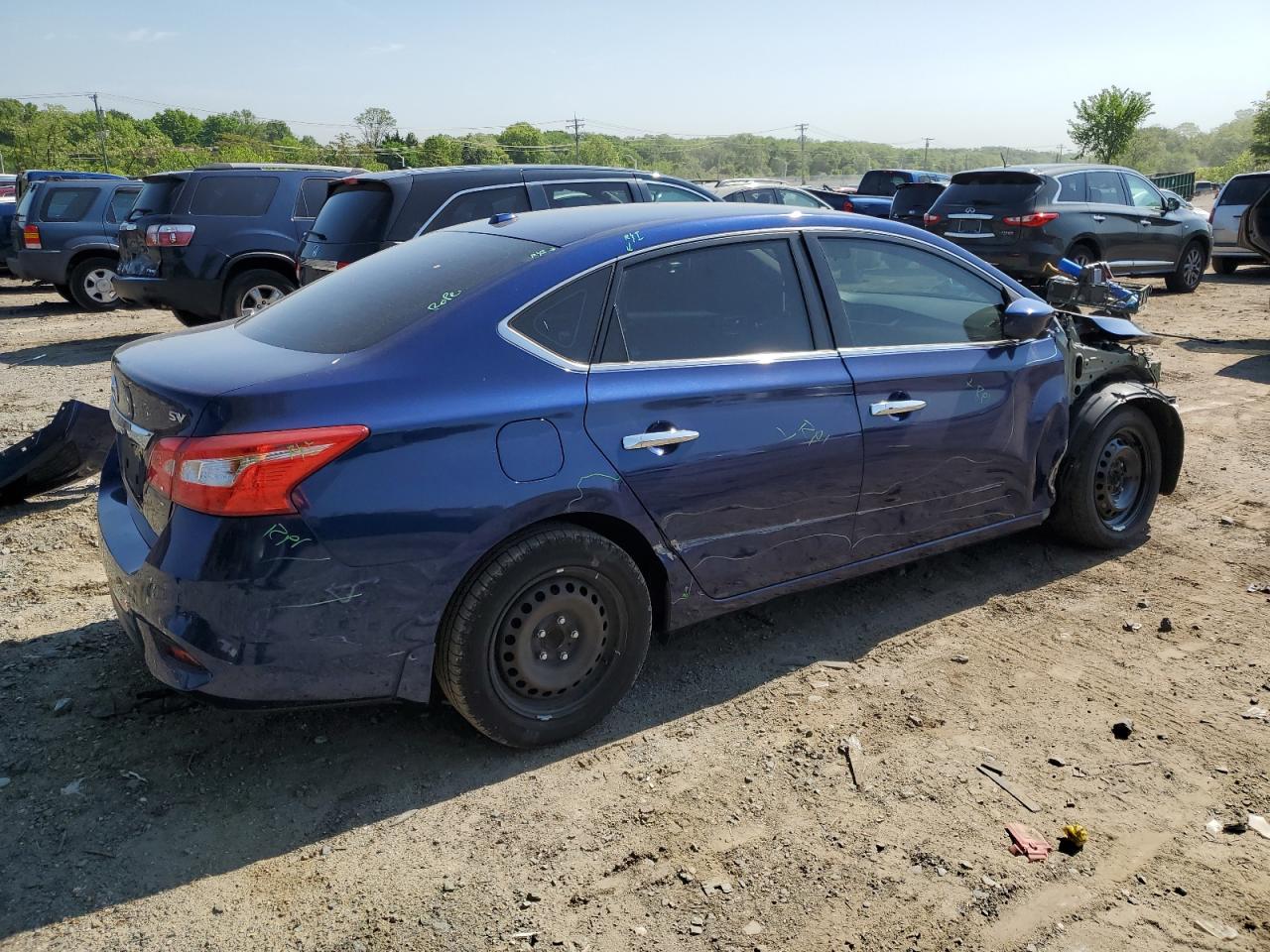 3N1AB7AP3HL673336 2017 Nissan Sentra S