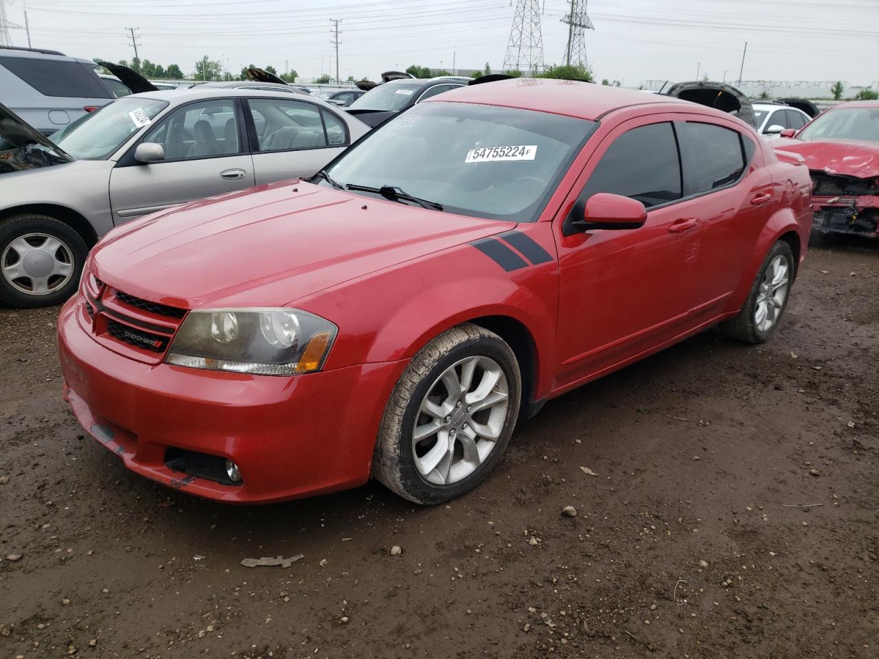 1C3CDZBG5EN214397 2014 Dodge Avenger R/T