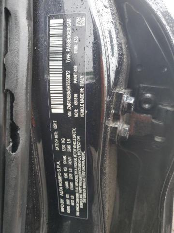 2017 Alfa Romeo Giulia VIN: ZARFAEBN5H7555872 Lot: 54203524