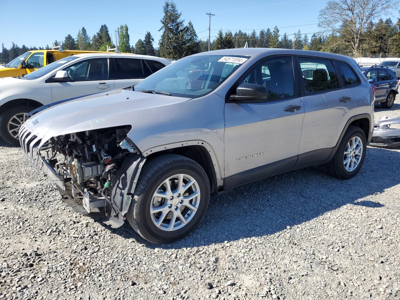 1C4PJMAS4HD220748 2017 Jeep Cherokee Sport