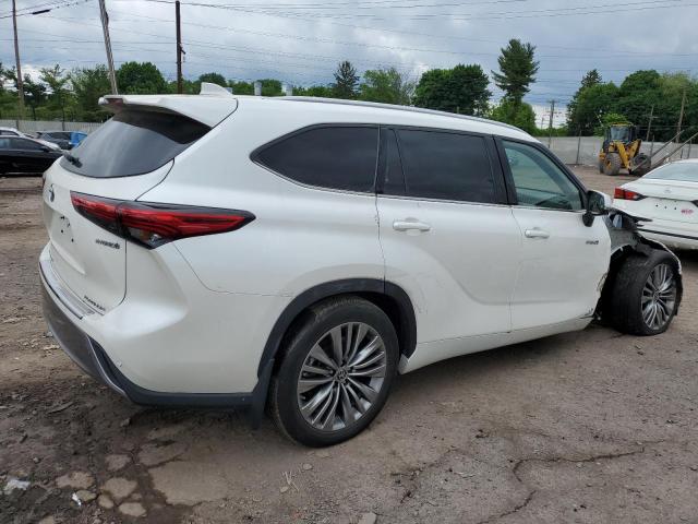 2021 Toyota Highlander Hybrid Platinum VIN: 5TDEBRCH5MS054337 Lot: 54707264