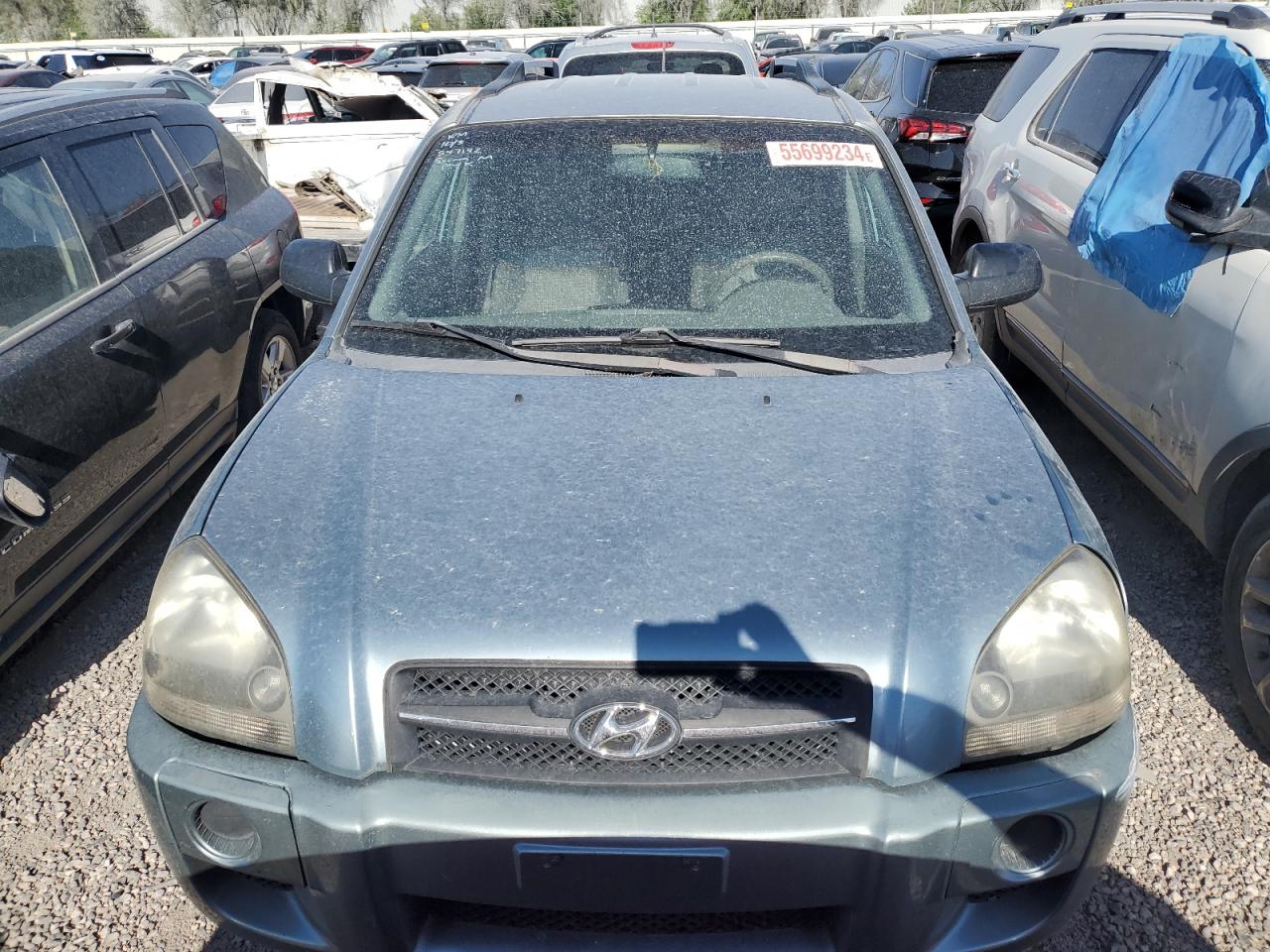 KM8JM12B17U547192 2007 Hyundai Tucson Gls