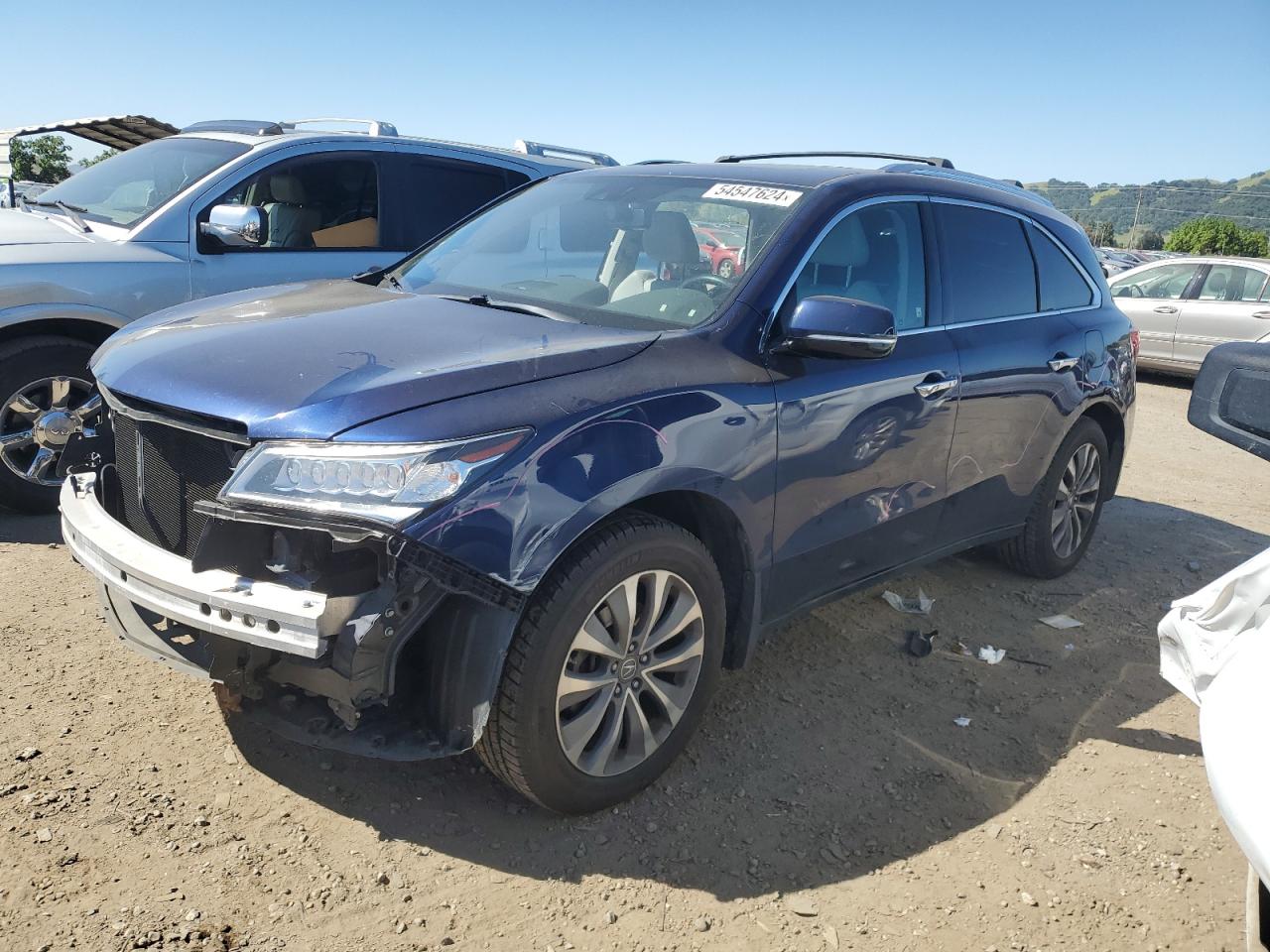 5FRYD4H45EB043259 2014 Acura Mdx Technology