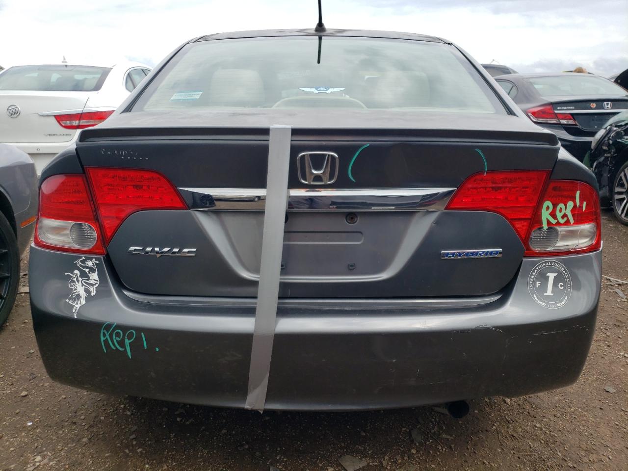 JHMFA36279S007772 2009 Honda Civic Hybrid