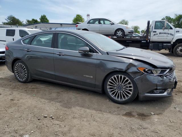 2017 Ford Fusion Titanium Hev VIN: 3FA6P0RU7HR286927 Lot: 53445444