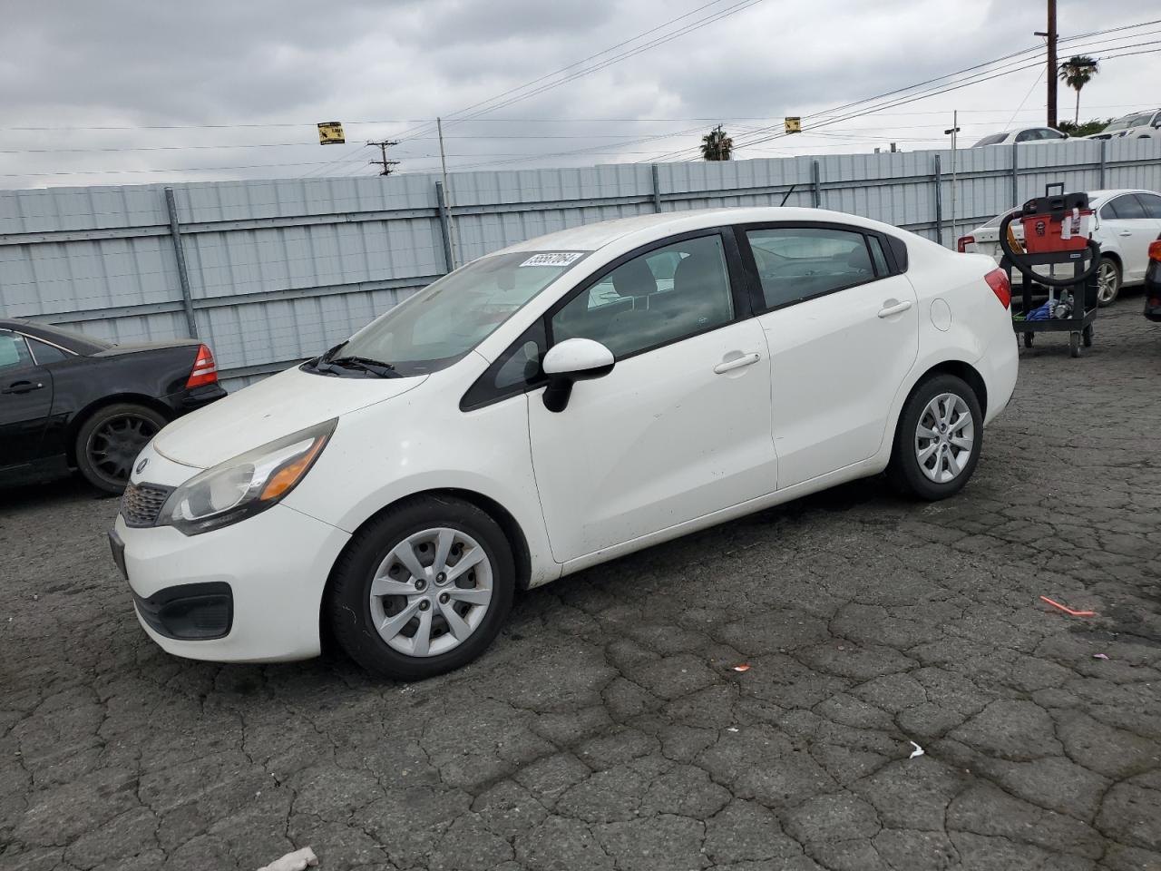 KNADM4A36E6377553 2014 Kia Rio Lx