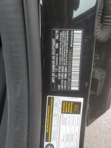 2019 Mercedes-Benz C 300 4Matic VIN: WDDWF8EB0KR510791 Lot: 54407634