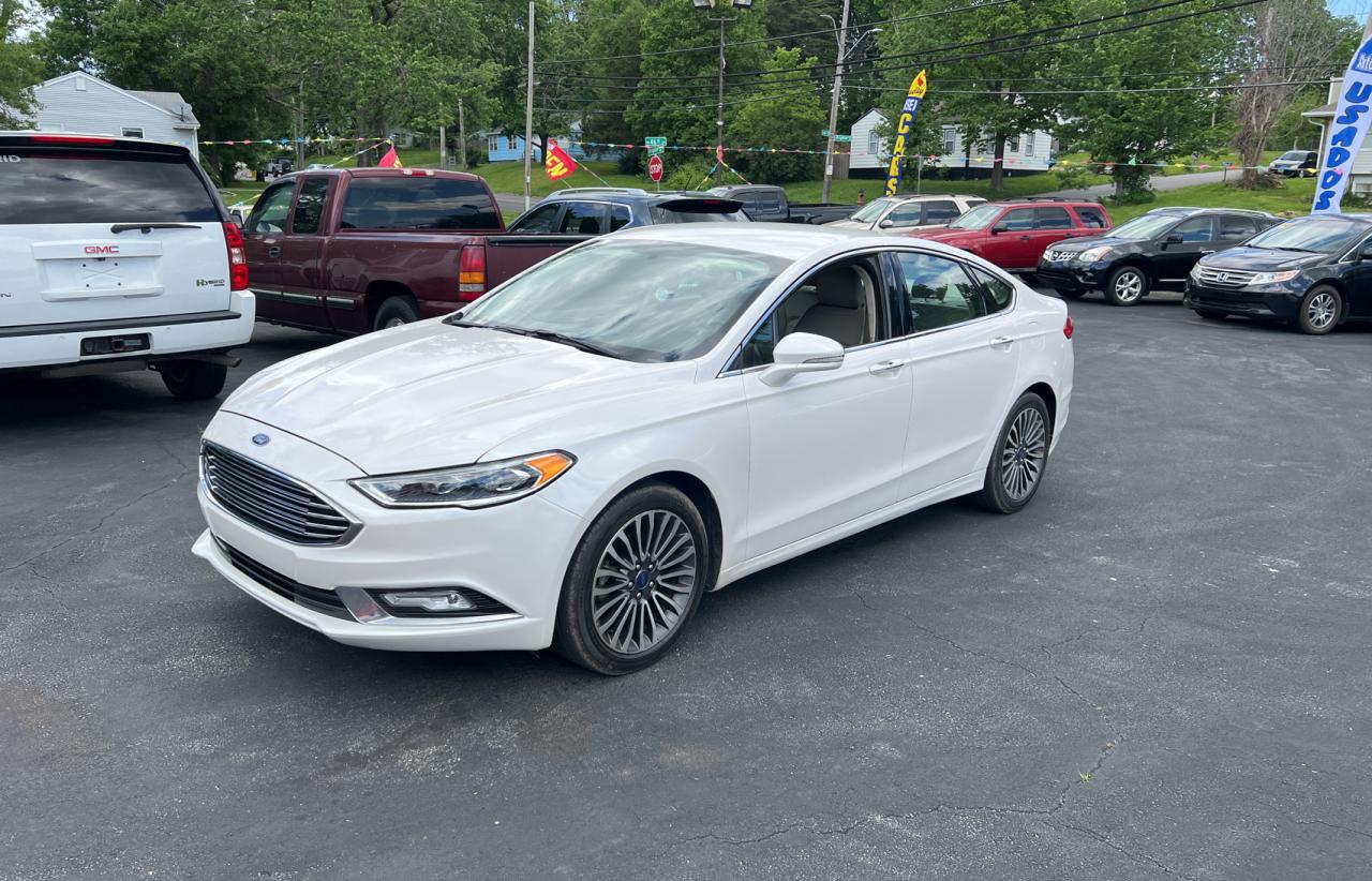 2017 Ford Fusion Se vin: 3FA6P0H91HR179420