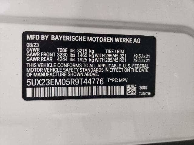 2024 BMW X7 xDrive40I VIN: 5UX23EM05R9T44776 Lot: 55172374