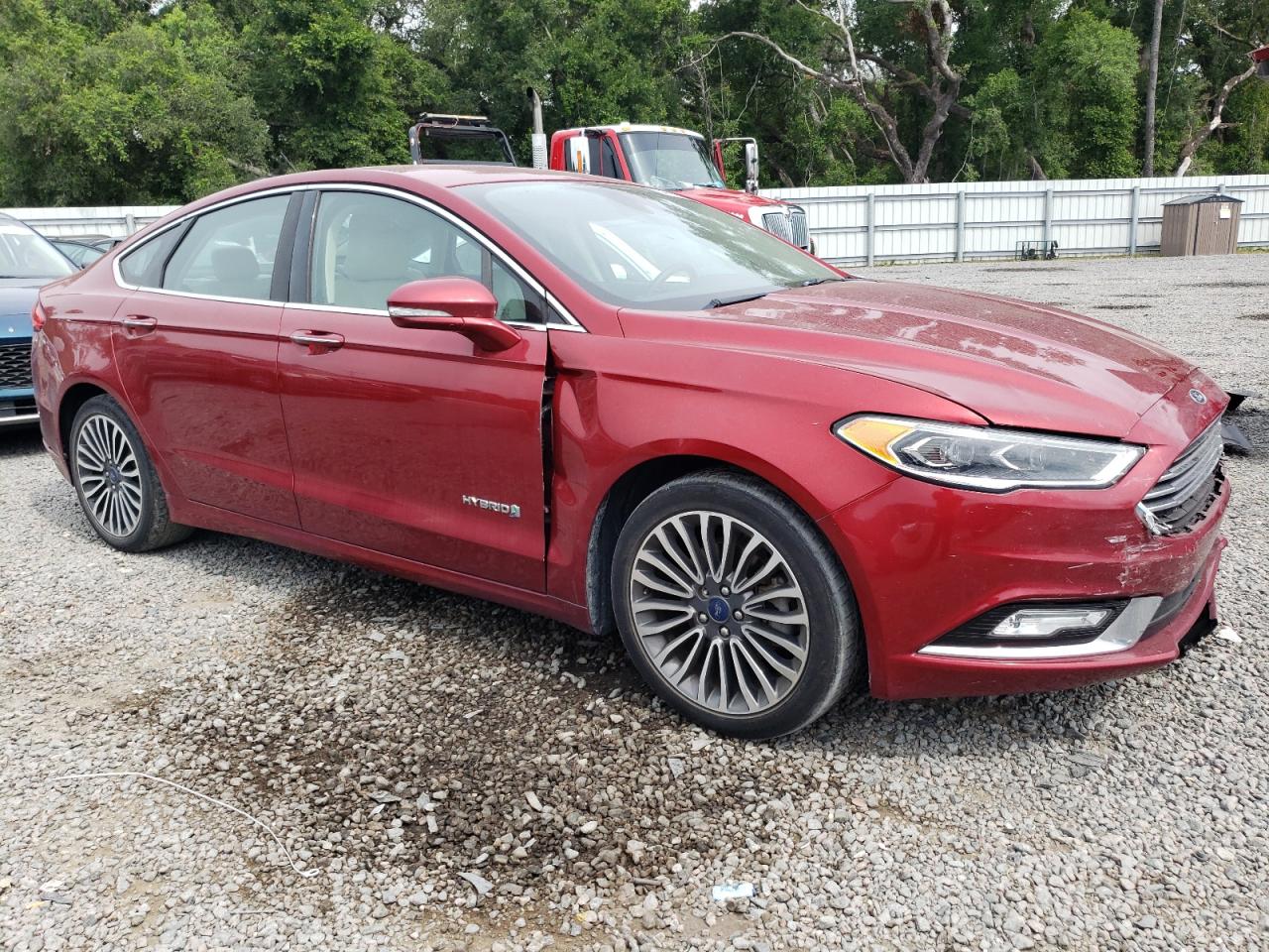 3FA6P0RU9JR120124 2018 Ford Fusion Titanium/Platinum Hev