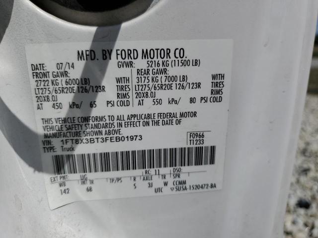 2015 FORD F350 SUPER - 1FT8X3BT3FEB01973