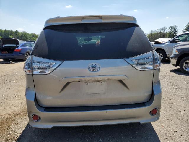 2017 Toyota Sienna Se VIN: 5TDXZ3DC7HS888166 Lot: 55811334