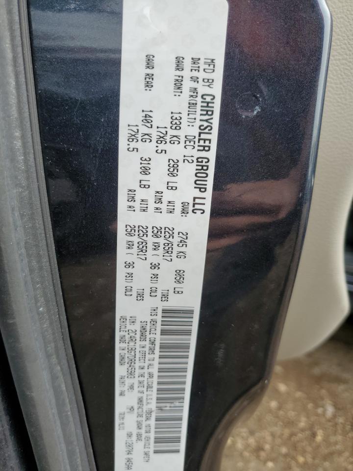 2C4RC1BG7DR645903 2013 Chrysler Town & Country Touring