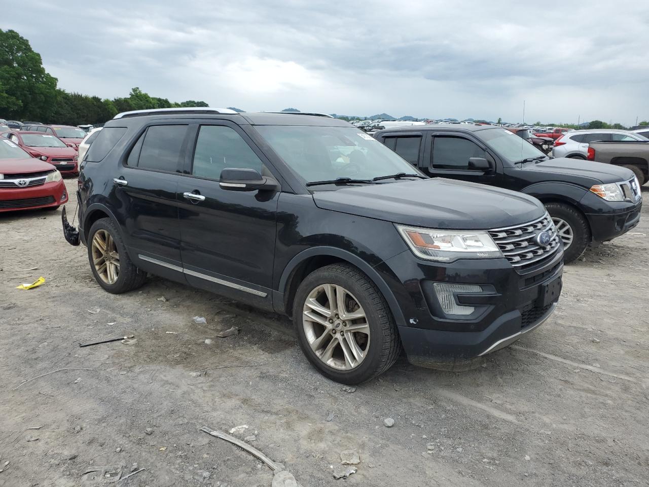 1FM5K8F85HGB69456 2017 Ford Explorer Limited