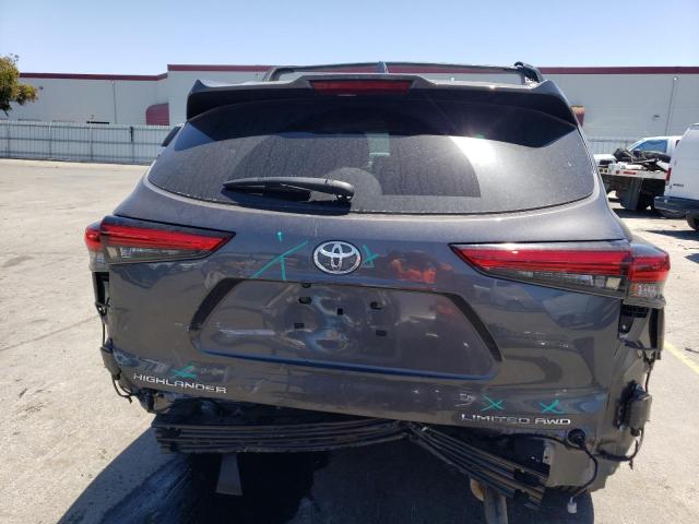 5TDDZRBH1NS255758 2022 Toyota Highlander Limited