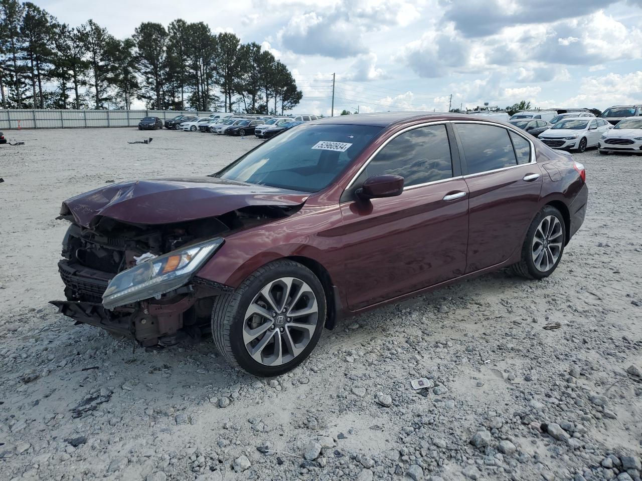 1HGCR2F52FA256050 2015 Honda Accord Sport