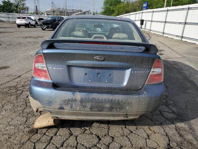 2006 Subaru Legacy 2.5I Limited VIN: 4S3BL626567215118 Lot: 53225754