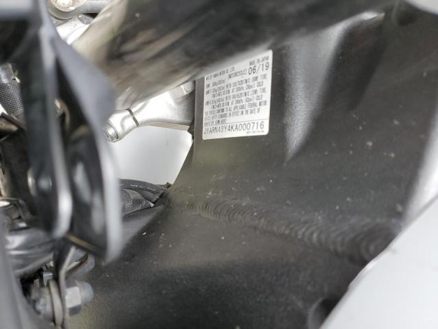2019 YAMAHA MTN1000 C JYARN48Y4KA000716