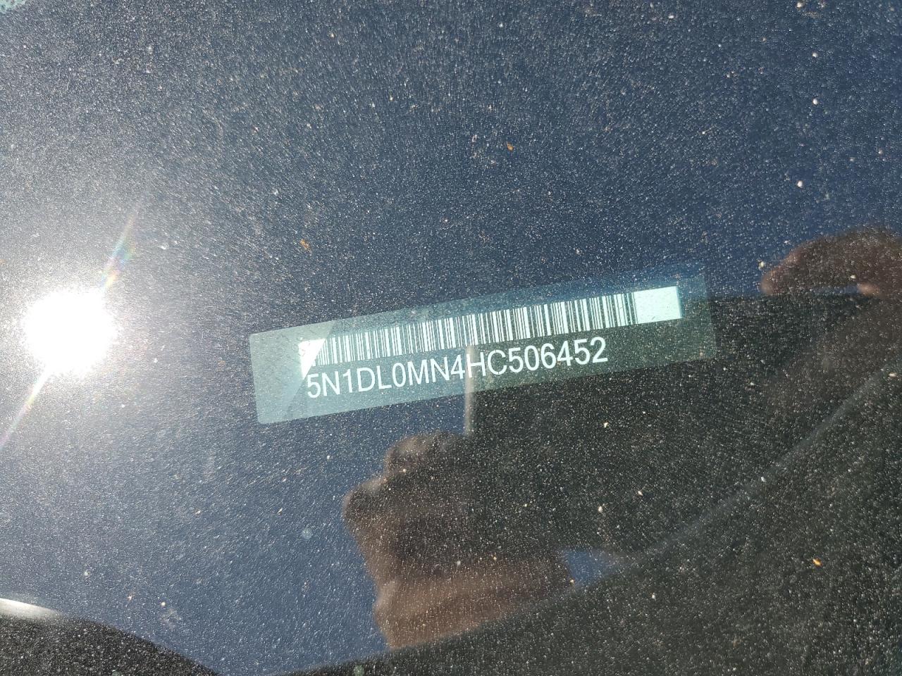 5N1DL0MN4HC506452 2017 Infiniti Qx60