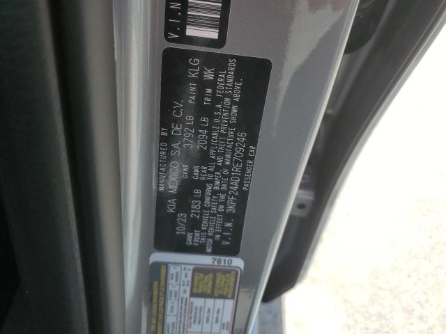 2024 Kia Forte Lx VIN: 3KPF24AD1RE709246 Lot: 56740054