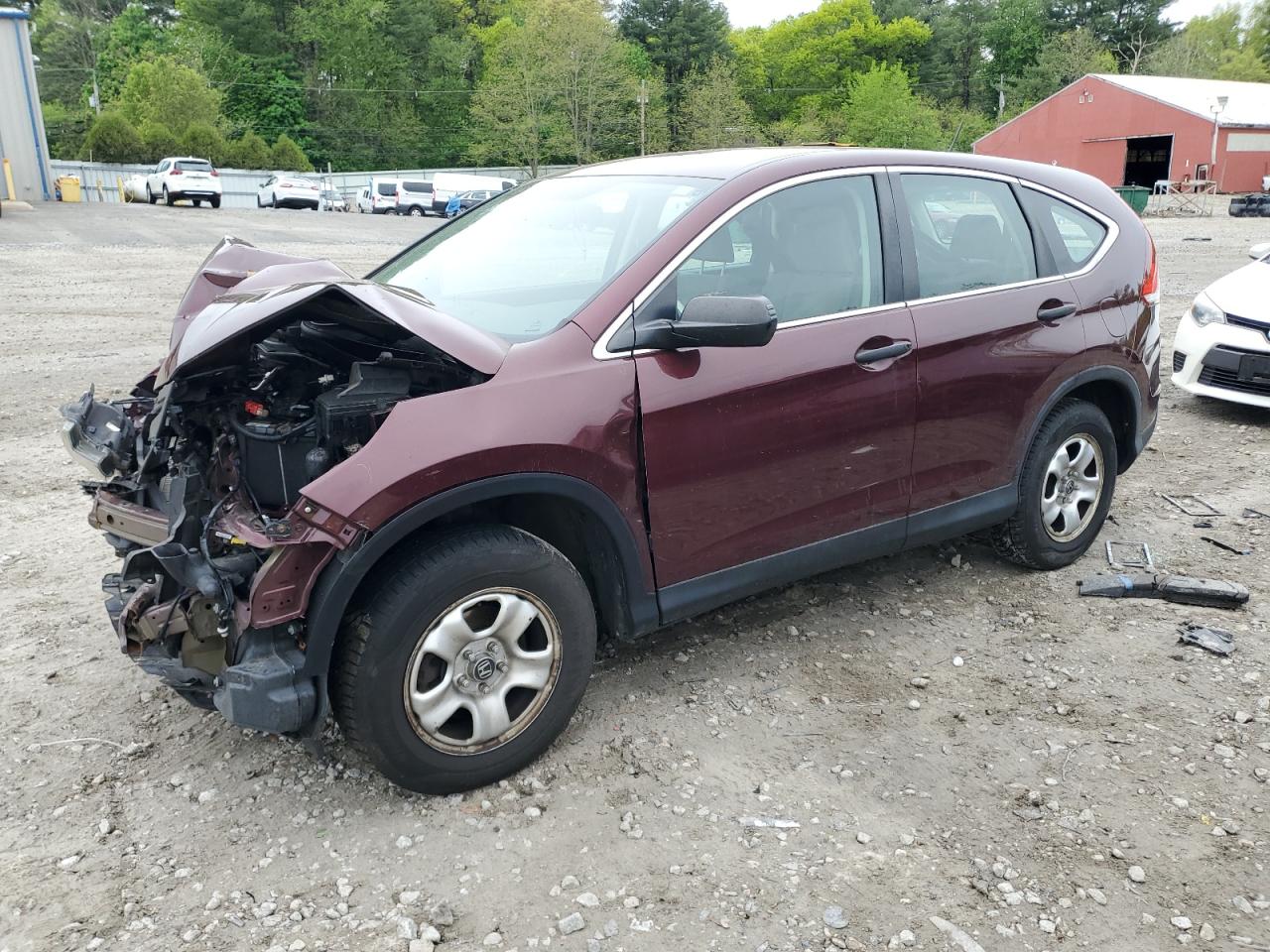 5J6RM4H33EL040428 2014 Honda Cr-V Lx