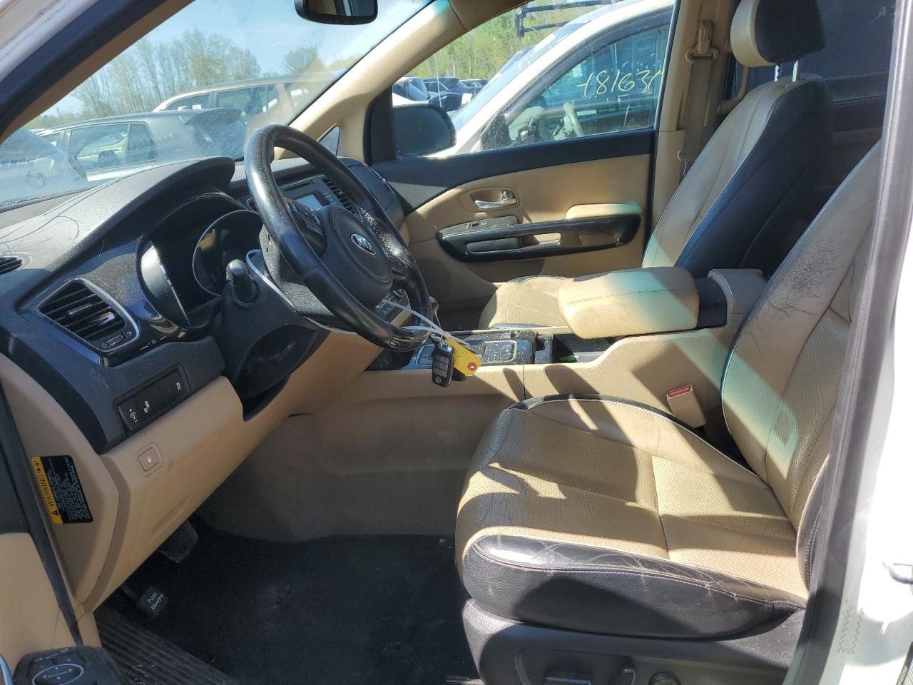 2015 Kia Sedona Ex vin: KNDMC5C10F6051580