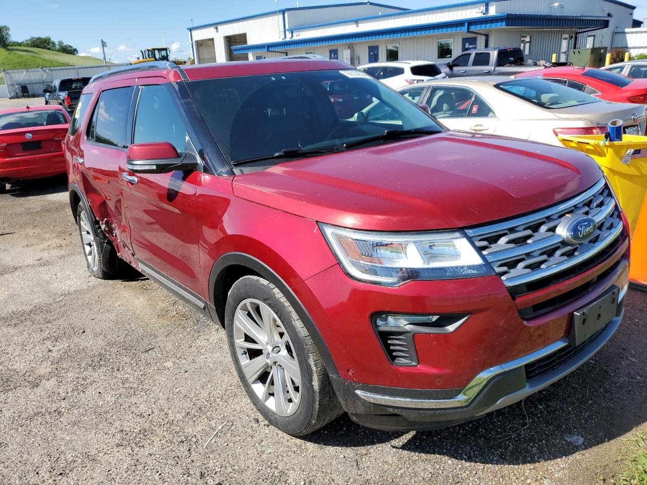 1FM5K7F83JGC91409 2018 Ford Explorer Limited