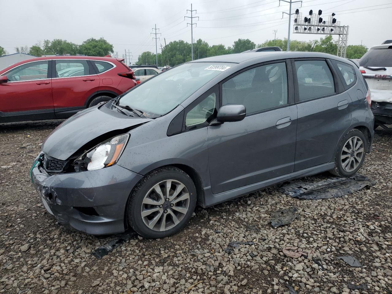 JHMGE8H54DC007437 2013 Honda Fit Sport