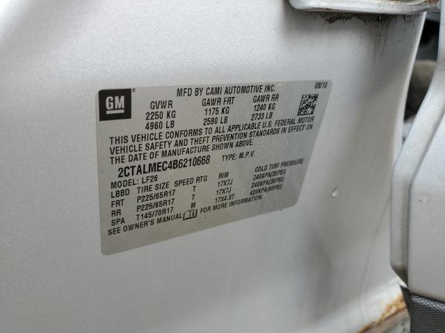 2011 GMC Terrain Sle VIN: 2CTALMEC4B6210668 Lot: 54332864