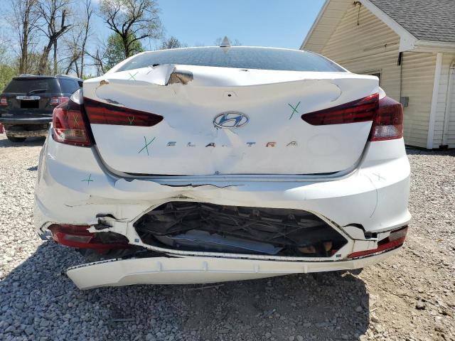 2019 Hyundai Elantra Sel VIN: 5NPD84LF2KH493641 Lot: 53207034