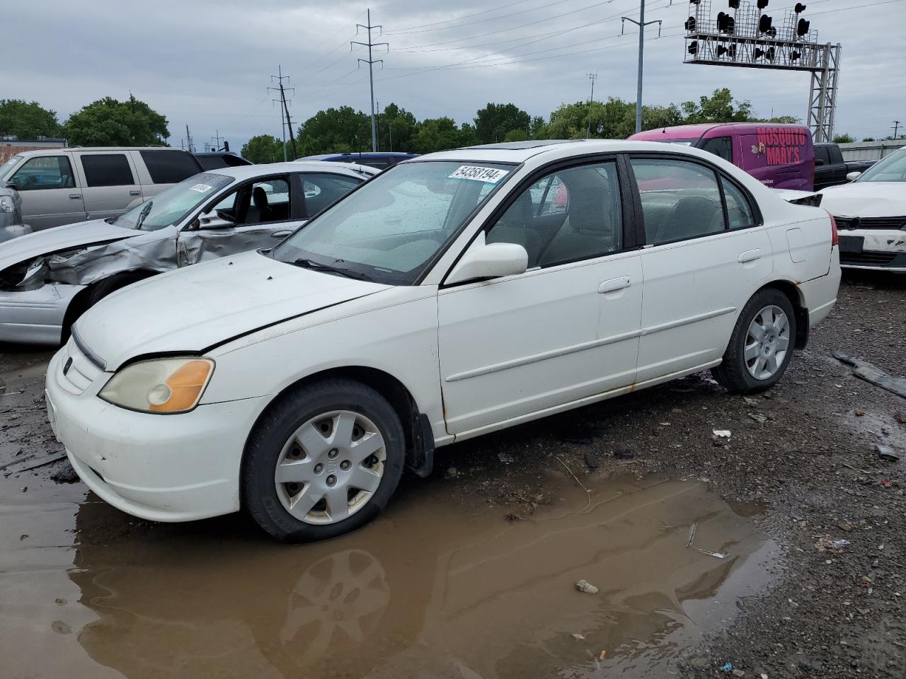 1HGES26742L022358 2002 Honda Civic Ex