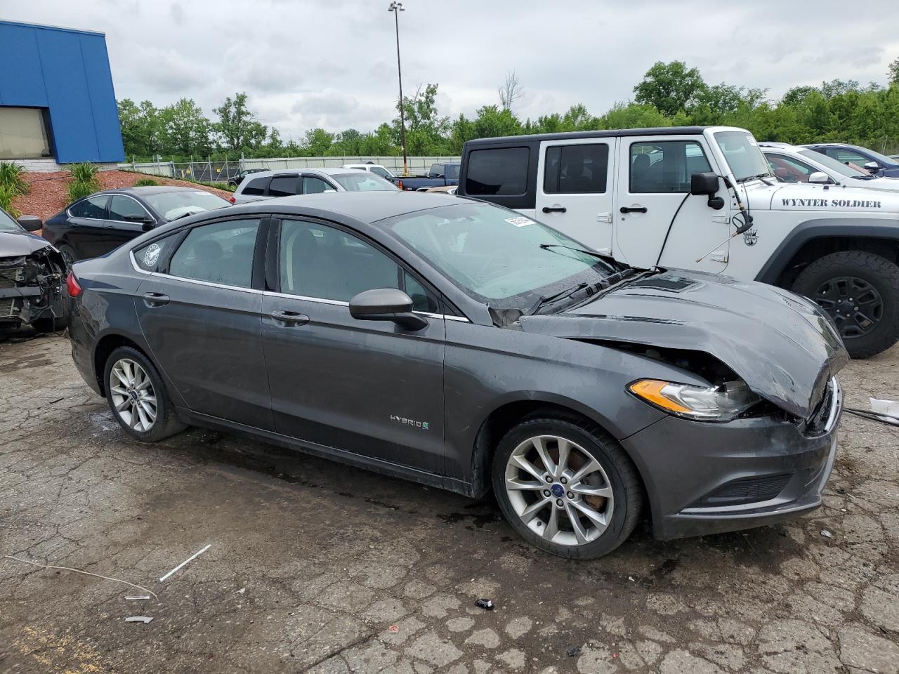 2017 Ford Fusion Se Hybrid vin: 3FA6P0LU7HR374028